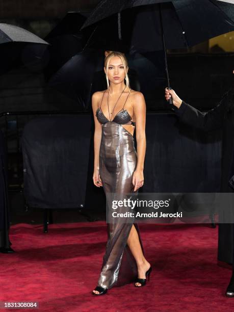 Lila Moss attends The Fashion Awards 2023 presented by Pandora on December 04, 2023 in London, England.