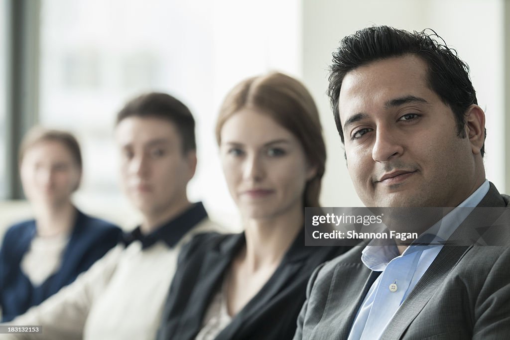 Portrait of business people and coworkers