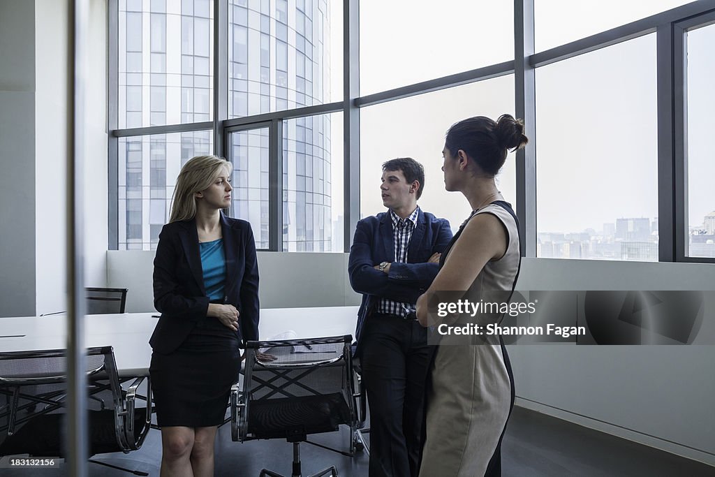 Business people having a business meeting