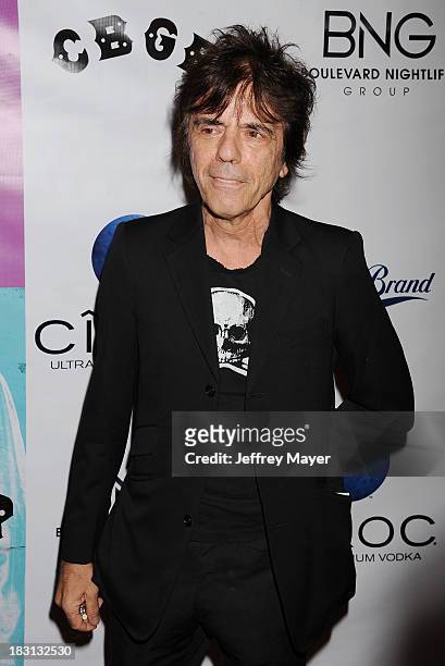 Artist Frank Infante arrives at the "CBGB" Special Screening at ArcLight Cinemas on October 1, 2013 in Hollywood, California.