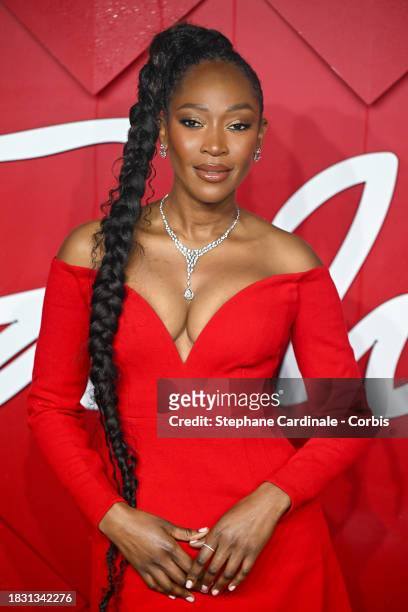 Vanessa Kingori attends The Fashion Awards 2023 presented by Pandora at the Royal Albert Hall on December 04, 2023 in London, England.