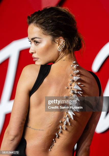 Rita Ora attends The Fashion Awards 2023 presented by Pandora at the Royal Albert Hall on December 04, 2023 in London, England.