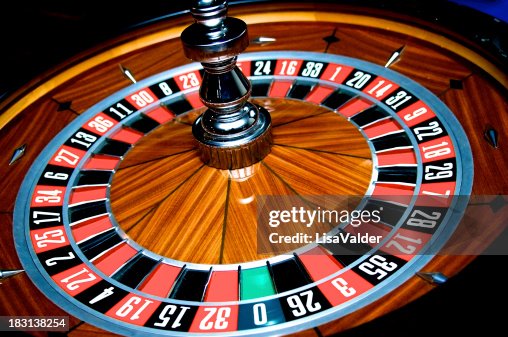 Spinning Roulette Wheel Spinning Roulette Wheel
