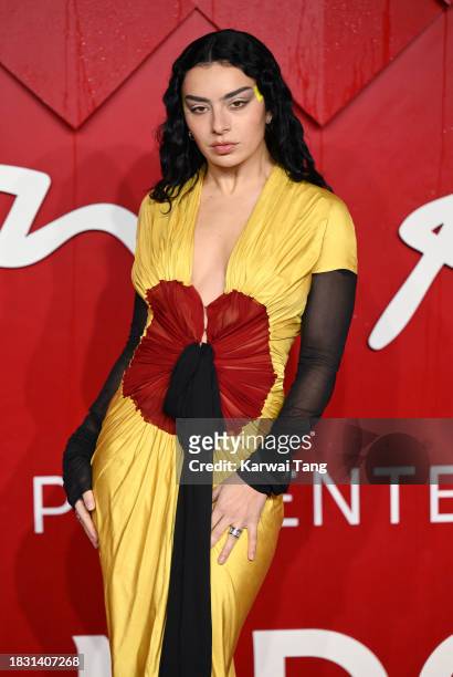 Charli XCX attends The Fashion Awards 2023 Presented by Pandora at the Royal Albert Hall on December 04, 2023 in London, England.