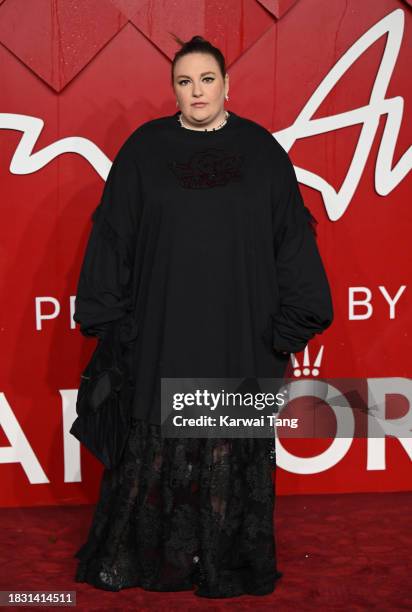 Lena Dunham attends The Fashion Awards 2023 Presented by Pandora at the Royal Albert Hall on December 04, 2023 in London, England.