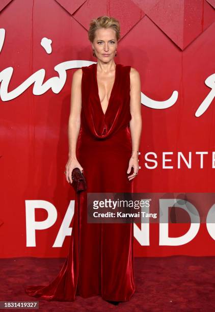 Gillian Anderson attends The Fashion Awards 2023 Presented by Pandora at the Royal Albert Hall on December 04, 2023 in London, England.