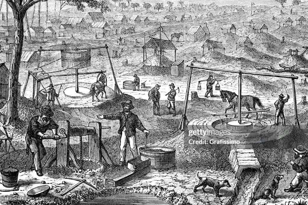 彫り込みマイナー機能面鉱山を解き放つ金