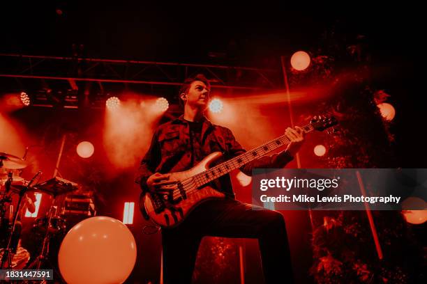 Tom Doyle of Don Broco performs at O2 Academy Bristol on December 04, 2023 in Bristol, England.