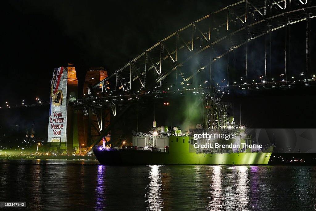 Prince Harry Attends The 2013 International Fleet Review