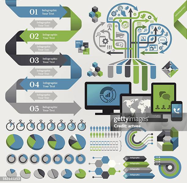 Flow Map Infographic High Res Illustrations - Getty Images