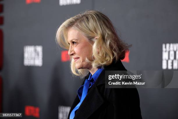 Diane Sawyer attends the Leave The World Behind NY Special Screening on December 04, 2023 in New York City.