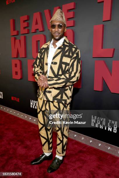 Mahershala Ali attends the Leave The World Behind NY Special Screening on December 04, 2023 in New York City.