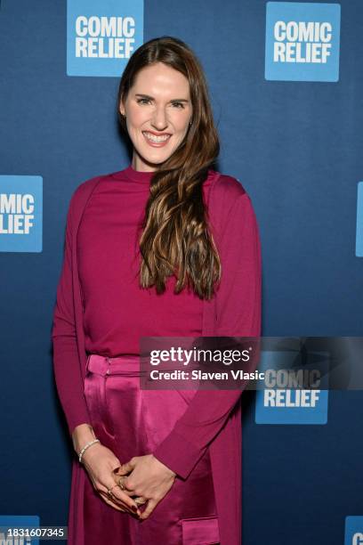 Missy Franklin attends the Comic Relief US’ Inaugural Winter Fête, Celebrating Henry R. Muñoz III at Cipriani 25 Broadway on December 04, 2023 in New...