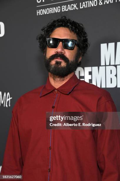 Clayton Cardenas attends the Critics Choice Association's Celebration of Cinema & Television: Honoring Black, Latino and AAPI Achievements at...