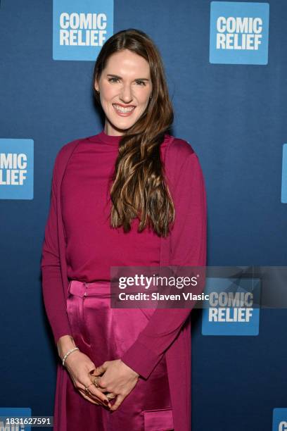 Missy Franklin attends the Comic Relief US’ Inaugural Winter Fête, Celebrating Henry R. Muñoz III at Cipriani 25 Broadway on December 04, 2023 in New...