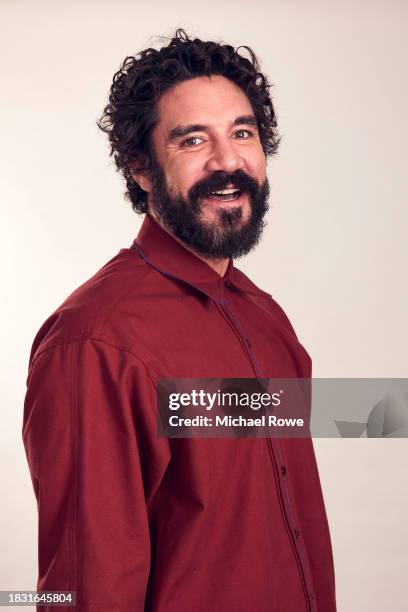 Clayton Cardenas poses in the IMDb Exclusive Portrait Studio at the 2023 Critics Choice Celebration Honoring Black, Latino & AAPI Achievements at...