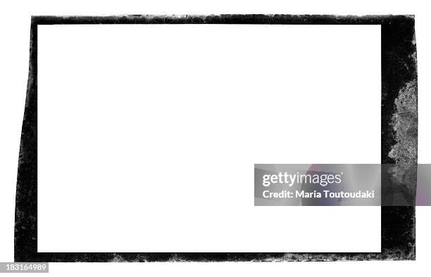 old film frame - frame stockfoto's en -beelden