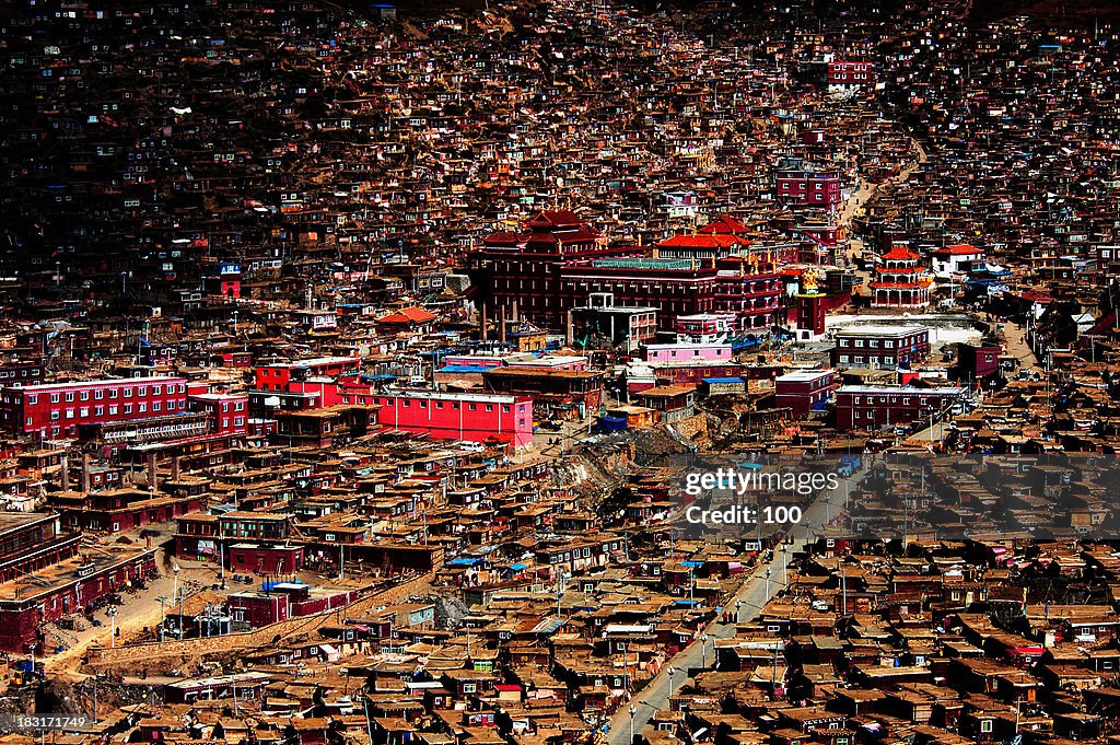 China's sichuan province, the color of the buddhis