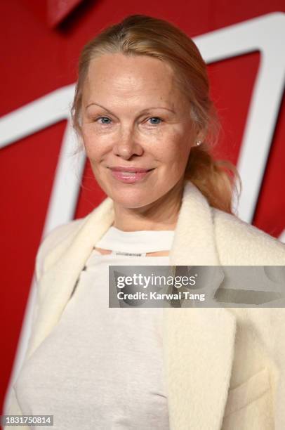 Pamela Anderson attends The Fashion Awards 2023 Presented by Pandora at the Royal Albert Hall on December 04, 2023 in London, England.