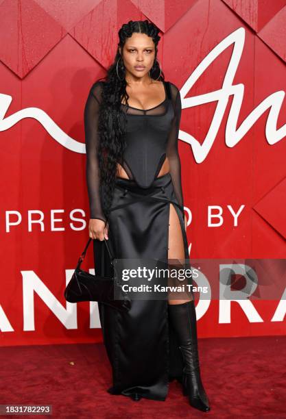 Alva Claire attends The Fashion Awards 2023 Presented by Pandora at the Royal Albert Hall on December 04, 2023 in London, England.