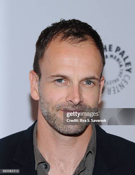 Actor Jonny Lee Miller attends the "Elementary" panel during 2013 PaleyFest: Made In New York at The Paley Center for Media on October 5, 2013 in New...