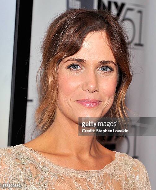 Actress Kristen Wiig attends the Centerpiece Gala Presentation Of "The Secret Life Of Walter Mitty" during the 51st New York Film Festival at Alice...