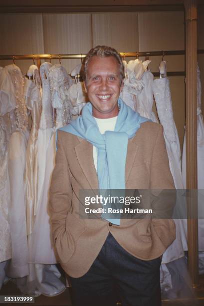 American fashion designer Michael Kors, October 1991.