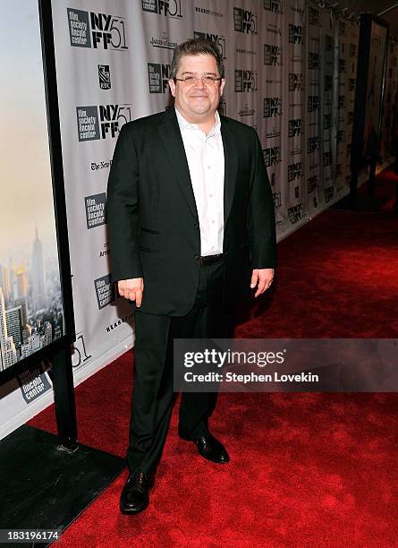 Comedian Patton Oswalt attends the Centerpiece Gala Presentation Of "The Secret Life Of Walter Mitty" during the 51st New York Film Festival at Alice...