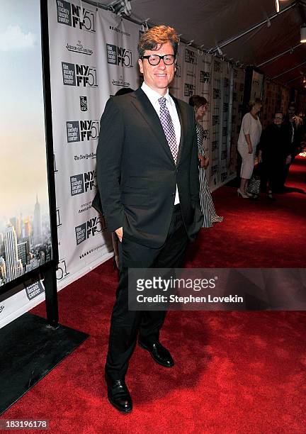 Producter John Goldwyn attends the Centerpiece Gala Presentation Of "The Secret Life Of Walter Mitty" during the 51st New York Film Festival at Alice...