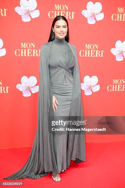 Adriana Lima attends the Mon Cheri Hosts Barbara Tag at Isarpost on December 04, 2023 in Munich, Germany.