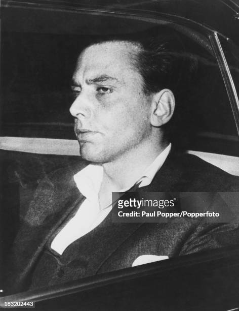 Ian Brady in police custody prior to a court appearance, where he will be charged with the murder of 10 year-old Lesley Ann Downey, 22nd October...