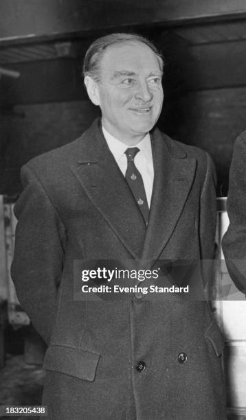 Irish Fine Gael politician Liam Cosgrave, five days before he was elected Taoiseach, 9th March 1973.