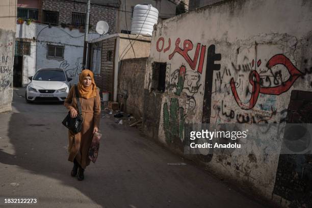 Palestinians at Aida Refugee Camp living their daily lives in fear due to the attacks by Israeli forces and Jewish settlers in Bethlehem, West Bank...