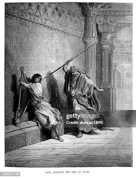 26 Saul And David High Res Illustrations - Getty Images