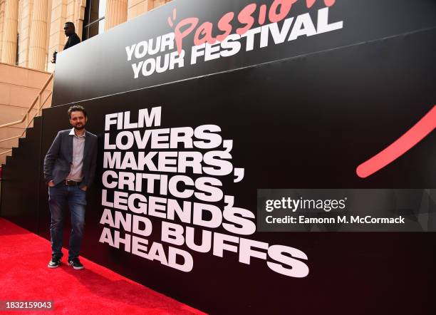 Abu Bakr Shawky poses during the "Hajjan" photocall at the Red Sea International Film Festival 2023 on December 05, 2023 in Jeddah, Saudi Arabia.