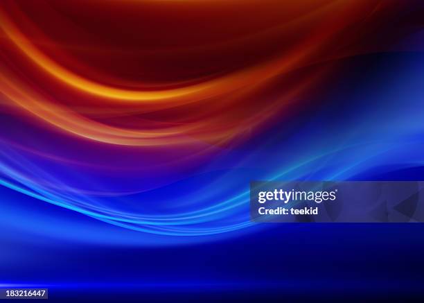 abstract blue and red background textures - red abstract wave stock pictures, royalty-free photos & images