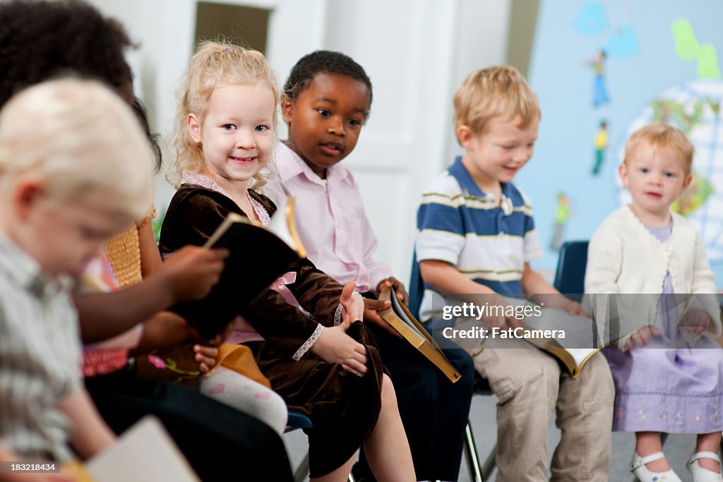 Sunday school kids