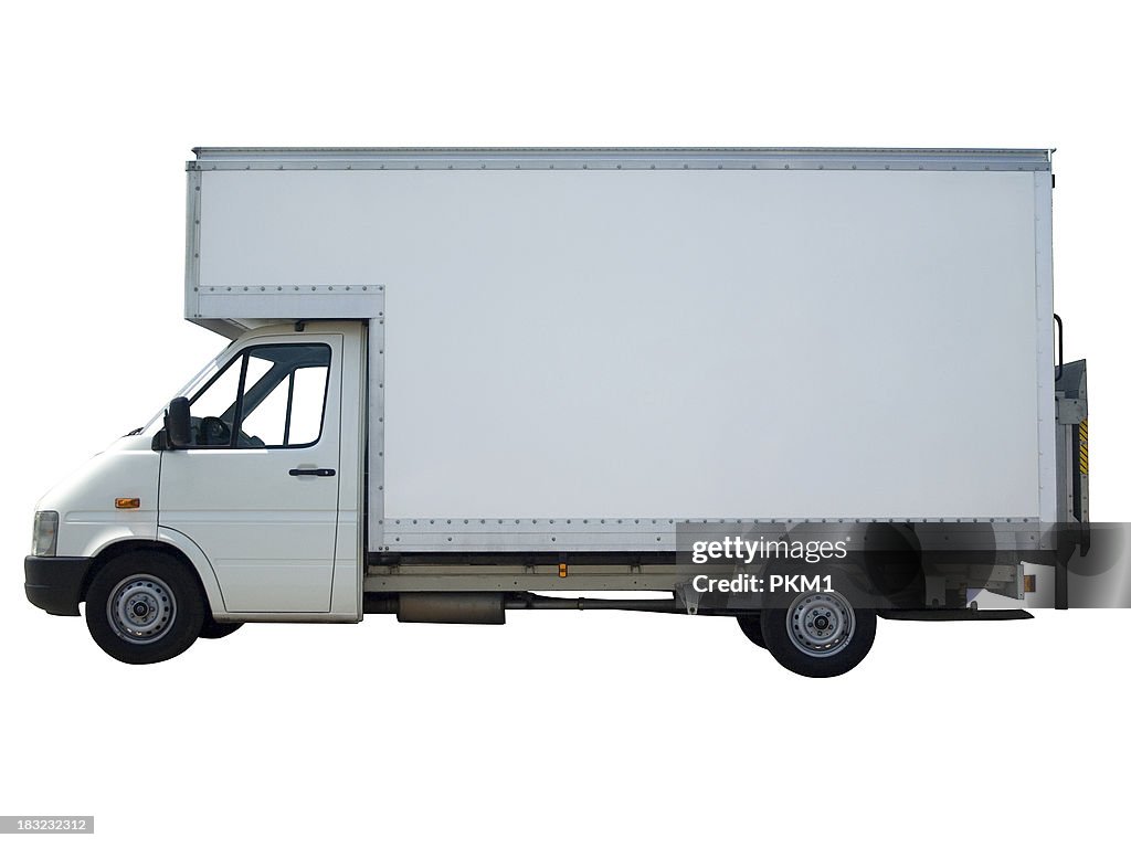 Branco Van (com caminho