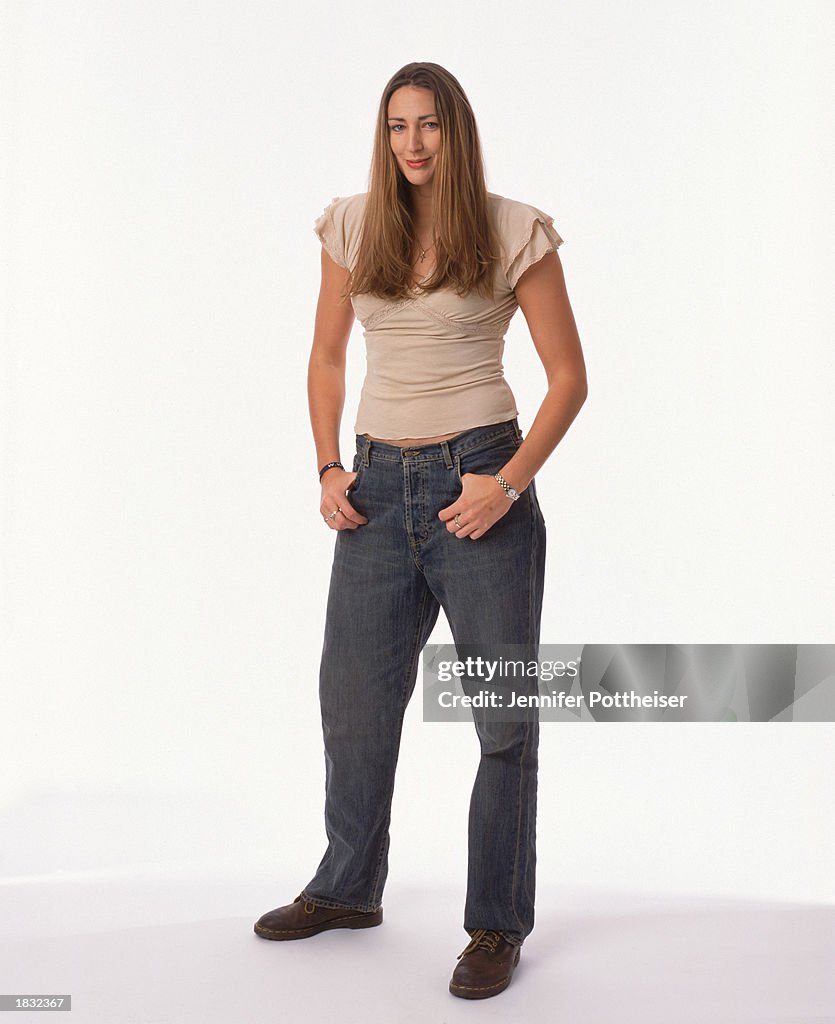 Who Is Ruth Riley Portrait of Ruth Riley of the Miami Sol prior to the 51st All-Star ...