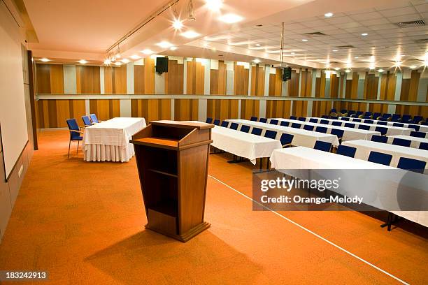 empty conference room - seminar in rome stock pictures, royalty-free photos & images