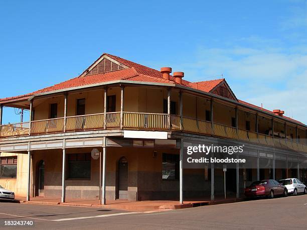 aussie pub - town stock pictures, royalty-free photos & images