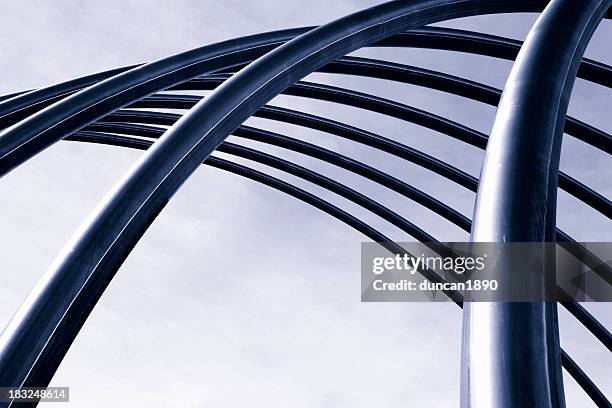 abstrato de canos - côncavo imagens e fotografias de stock