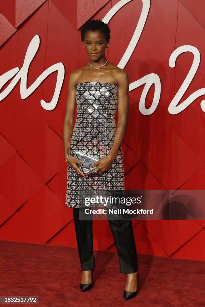 Letitia Wright attends The Fashion Awards 2023 Presented by Pandora at the Royal Albert Hall on December 04, 2023 in London, England.