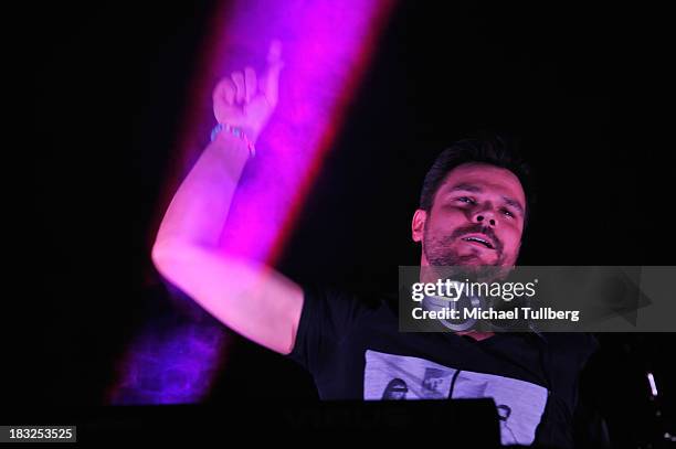 Electronic music artist ATB performs at Hollywood Palladium on October 5, 2013 in Hollywood, California.