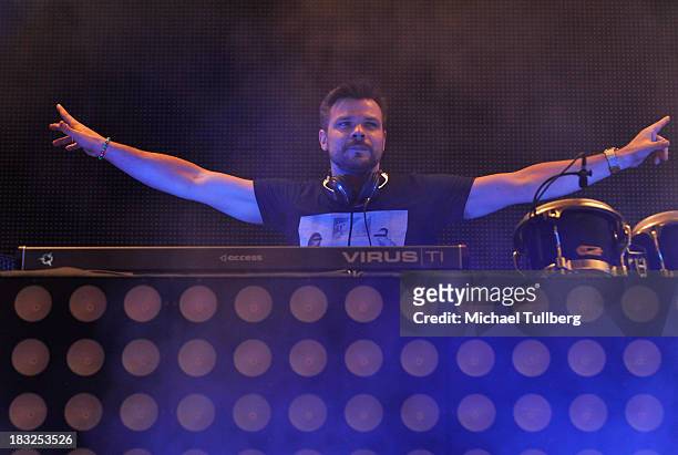 Electronic music artist ATB performs at Hollywood Palladium on October 5, 2013 in Hollywood, California.