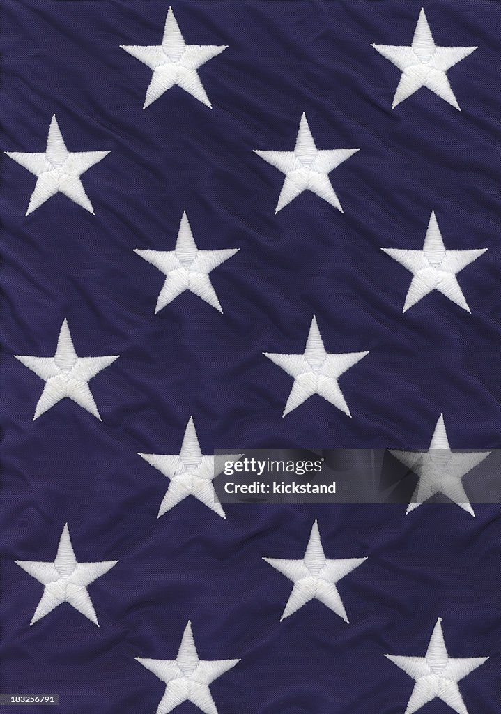 American flag - stars