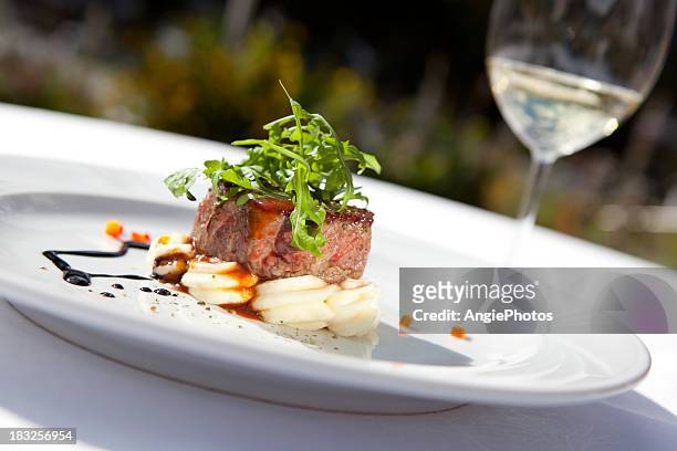 beef fillet - gourmet stock pictures, royalty-free photos & images