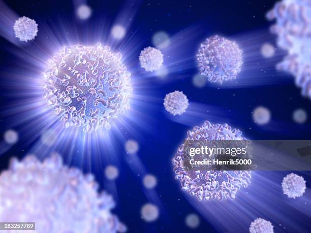 white blood cells - white blood cells stockfoto's en -beelden