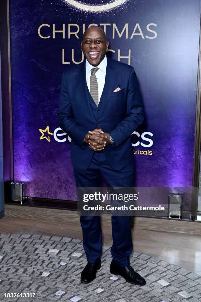 Ainsley Harriott attends the 'TRIC Christmas Lunch 2023' at The London Hotel on December 05, 2023 in London, England.