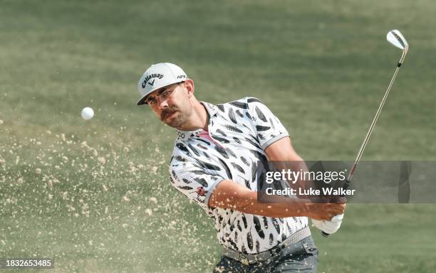 Erik van Rooyen of South Africa prior to the Alfred Dunhill Championship at Leopard Creek Country Club on December 05, 2023 in Malelane, South Africa.